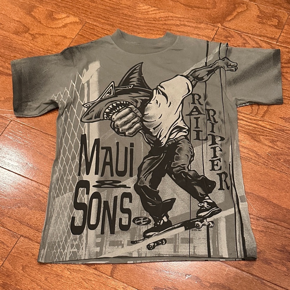 Maui and Sons Graphic rail ripper T-Shirt
